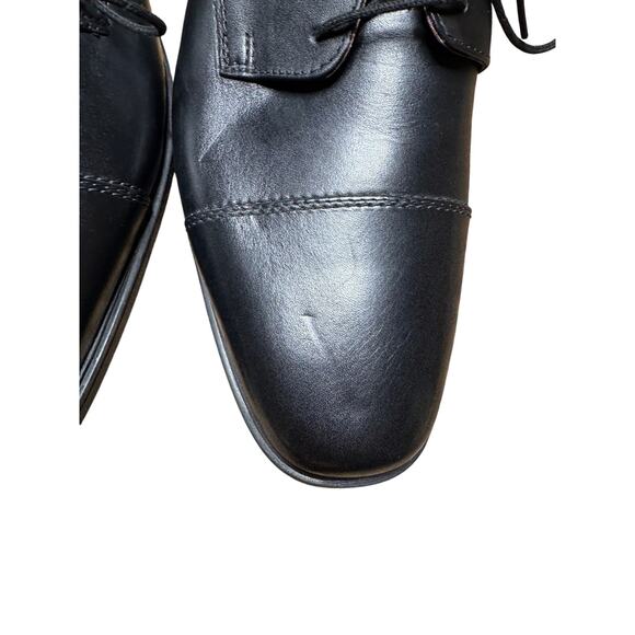 NWOT-Clarks Tilden Mens Leather Cap-Toe Dress Shoes Size 11W - Picture 10 of 11